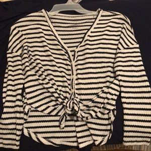 Arizona Tie Front Top